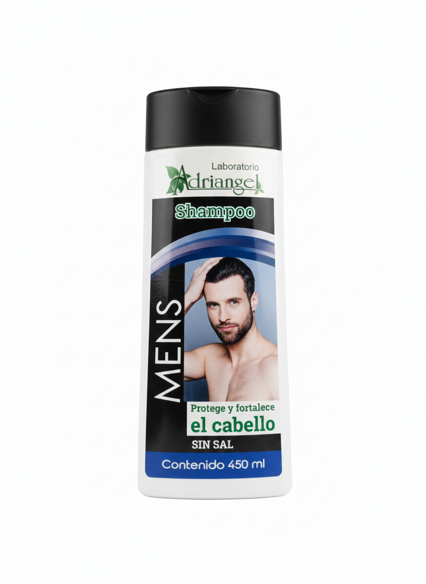 Shampoo hombres x 450ml. Ad