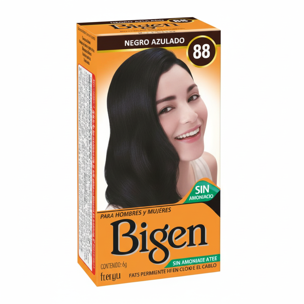 Tinte bigen #88 negro azulado. Bg