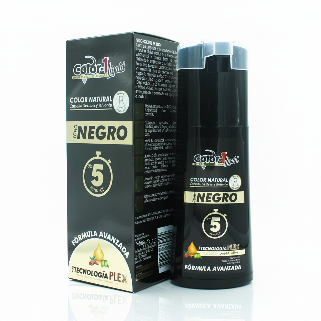 Tinte liquido negro x 180ml. Ib