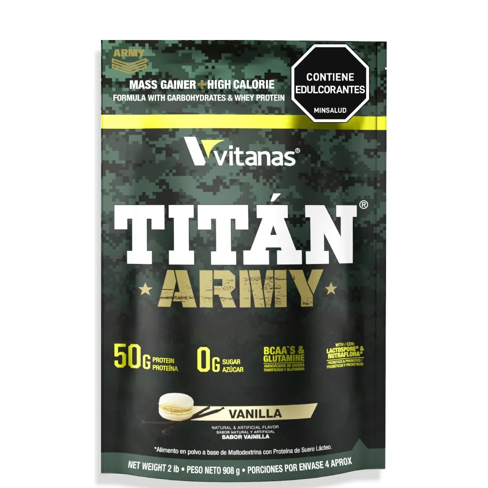 Titan army x 2lbs vainilla. Vit