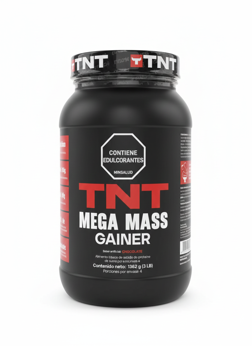 Tnt m.m.g 3lb x chocolate tarro. Np