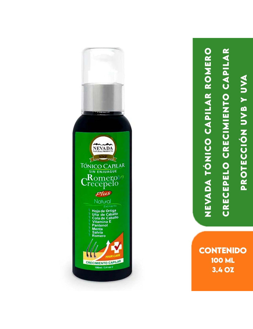 Tonico capilar romero x 100ml. Dn