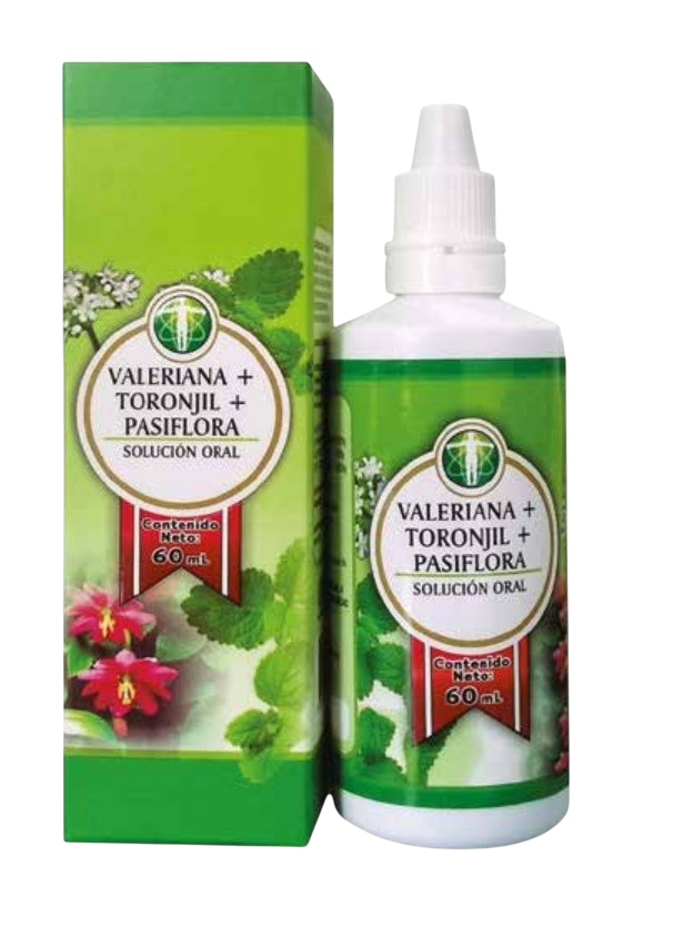 Valeriana+toronjil+pasiflora x 60ml. Edv