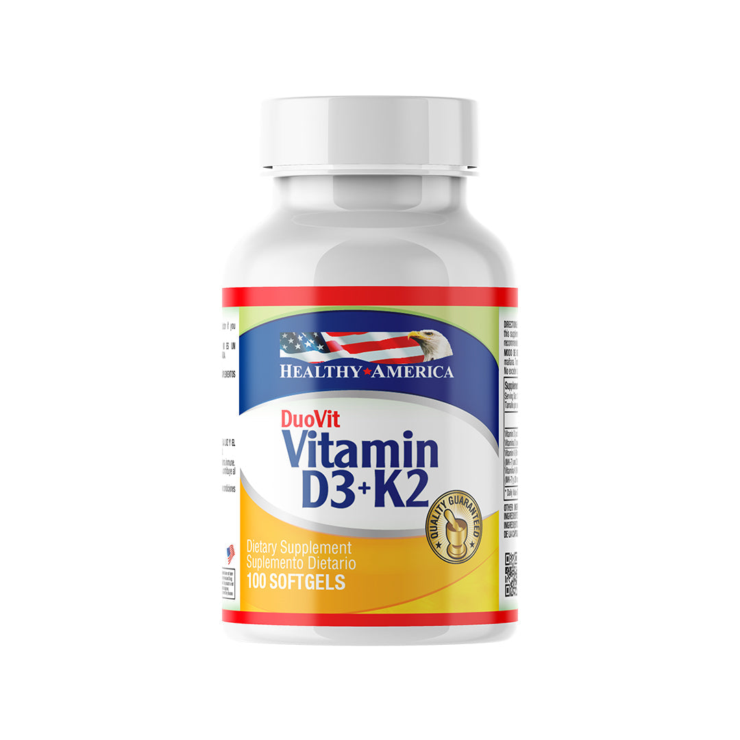 Vitamin d3 + k2 x 100soft. Ha