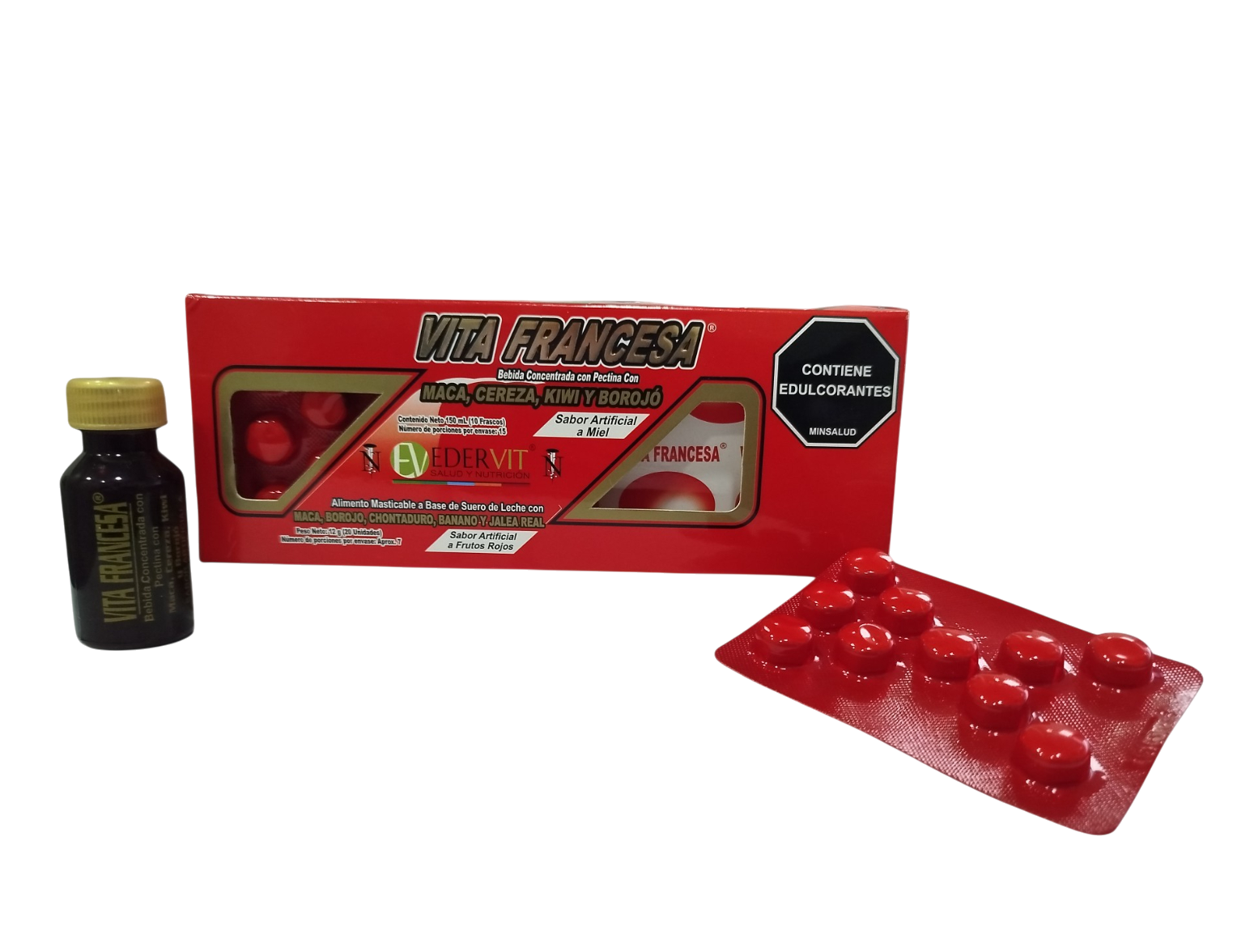 Vita francesa 10amp + blister. Edv